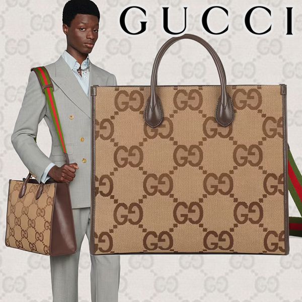 希少！★グッチ スーパーコピー★ GGジャンボ付きショッピングバッグ 678839UKMDG2570